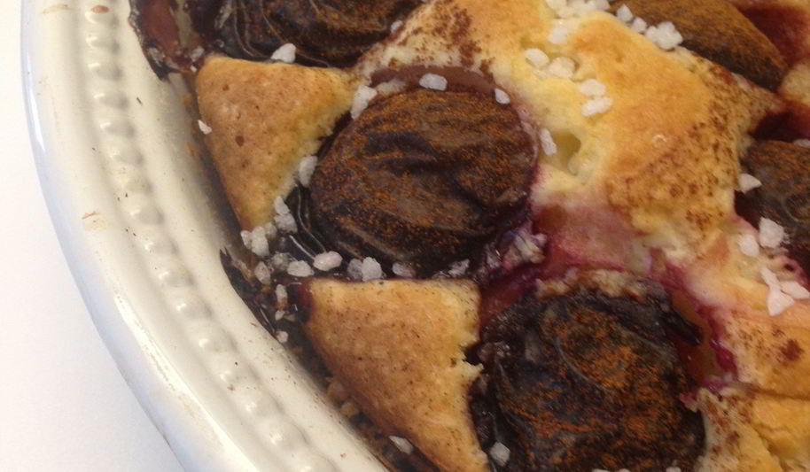 Рецепт вкусного пирога со сливой