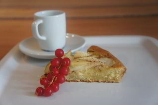 Яблочный пирог с маскарпоне