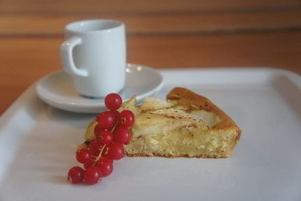 Яблочный пирог с маскарпоне