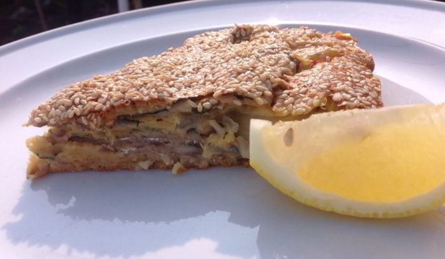 Рецепт заливного пирога из свежей тюльки