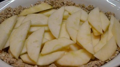 заливной яблочный пирог