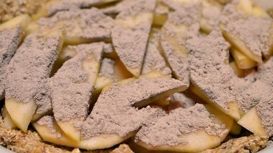 заливной яблочный пирог