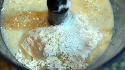 заливной яблочный пирог