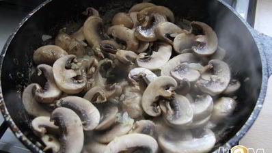 блинчатые пирожки с грибами улитки