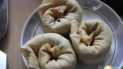 блинчатые пирожки с грибами улитки