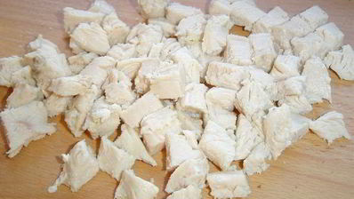 блинчатые пирожки с начинкой из курятины и грибов