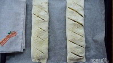 быстрые пирожки с фаршем, сыром и кукурузой