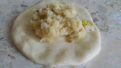 быстрые жареные пирожки