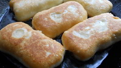 быстрые жареные пирожки