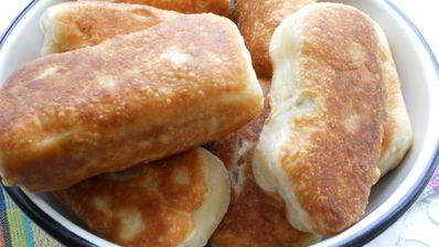 быстрые жареные пирожки