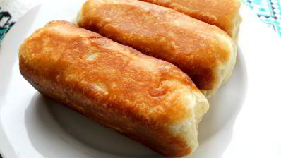 быстрые жареные пирожки