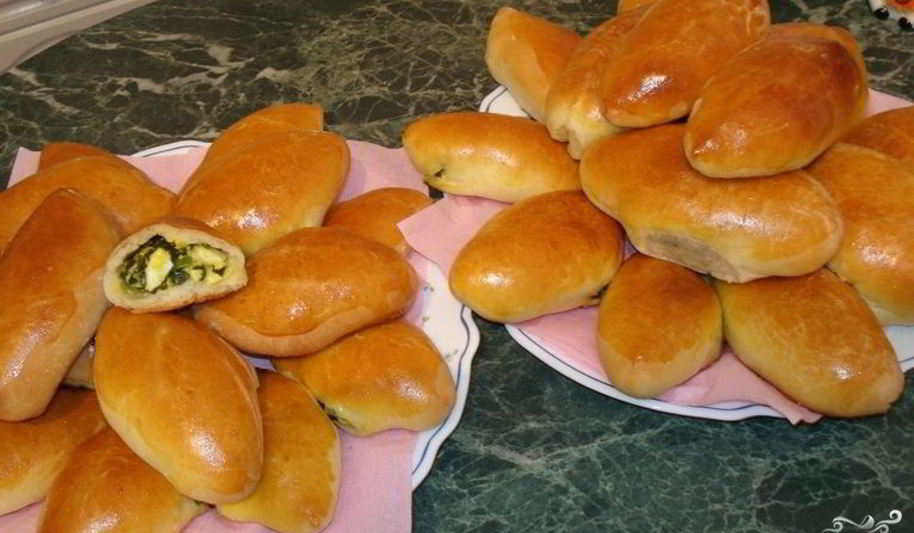Рецепт дрожжевых пирожков на кефире