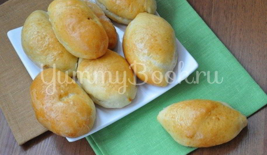 Рецепт дрожжевых пирожков с капустой