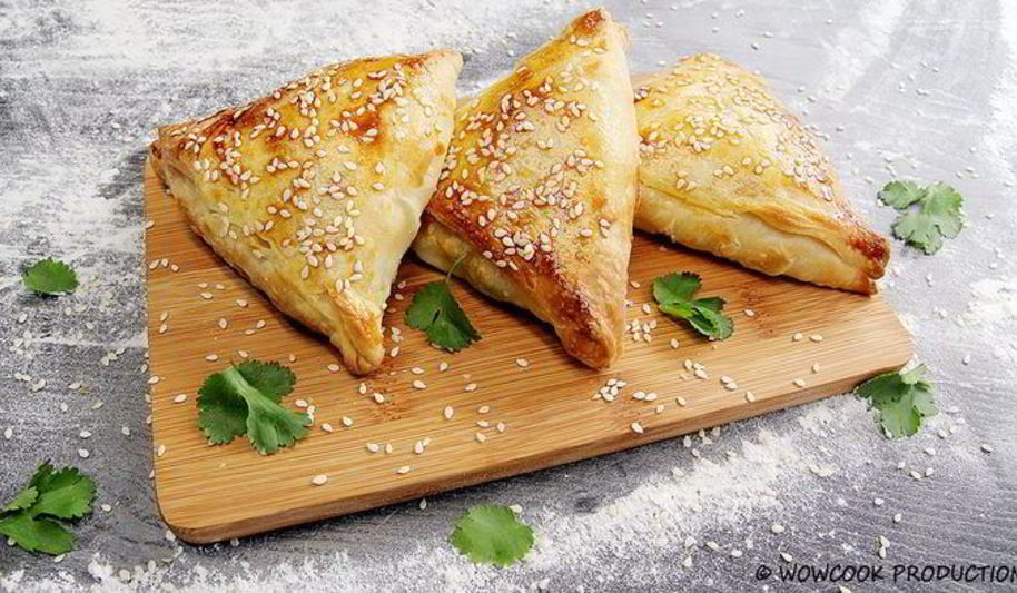 Рецепт иерусалимских бурекасов с брынзой, баклажаном и зеленью