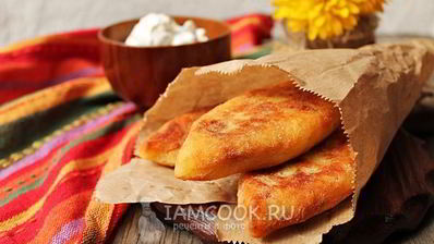 картофельные пирожки с мясом