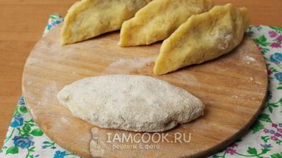 картофельные пирожки с мясом