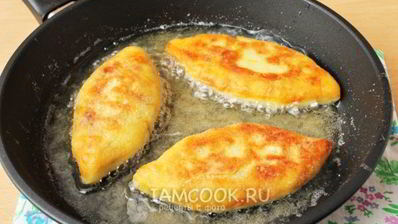картофельные пирожки с мясом