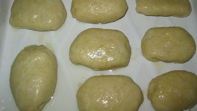 картофельные пирожки с яблоками