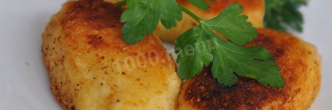 Картофельные пирожки жареные