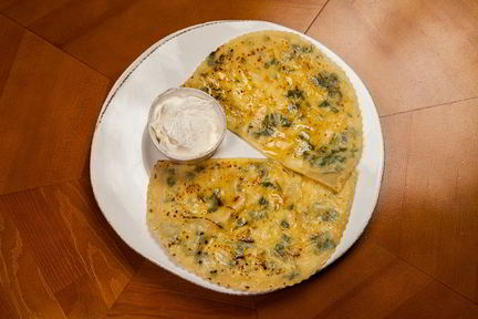 Кутабы с сыром и тархуном