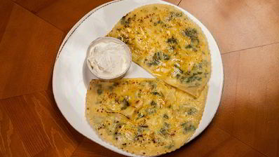 кутабы с сыром и тархуном