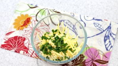 кутабы с сыром и зеленью