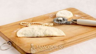 кутабы с творогом и зеленью