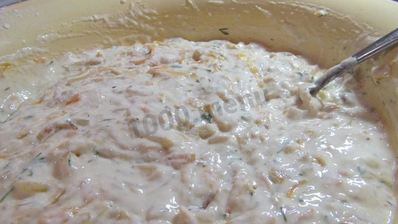 ленивые пирожки на кефире несладкие