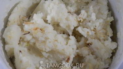 ленивые пирожки с картофелем