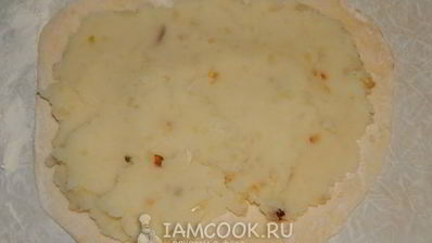 ленивые пирожки с картофелем