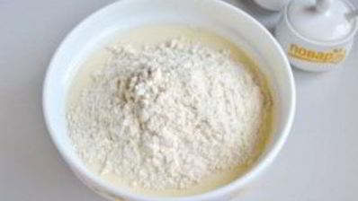 ленивые пирожки с зеленым луком и яйцом