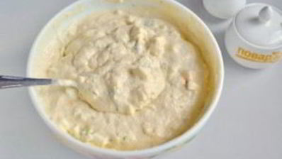 ленивые пирожки с зеленым луком и яйцом