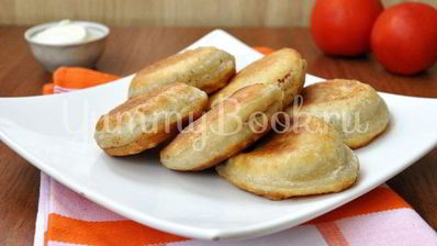 мини-пирожки с грибами