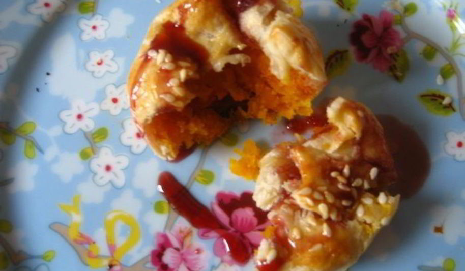 Рецепт мини-пирожков с тыквой