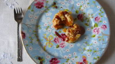 мини-пирожки с тыквой