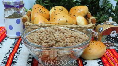 начинка мясная для пирожков из дрожжевого теста