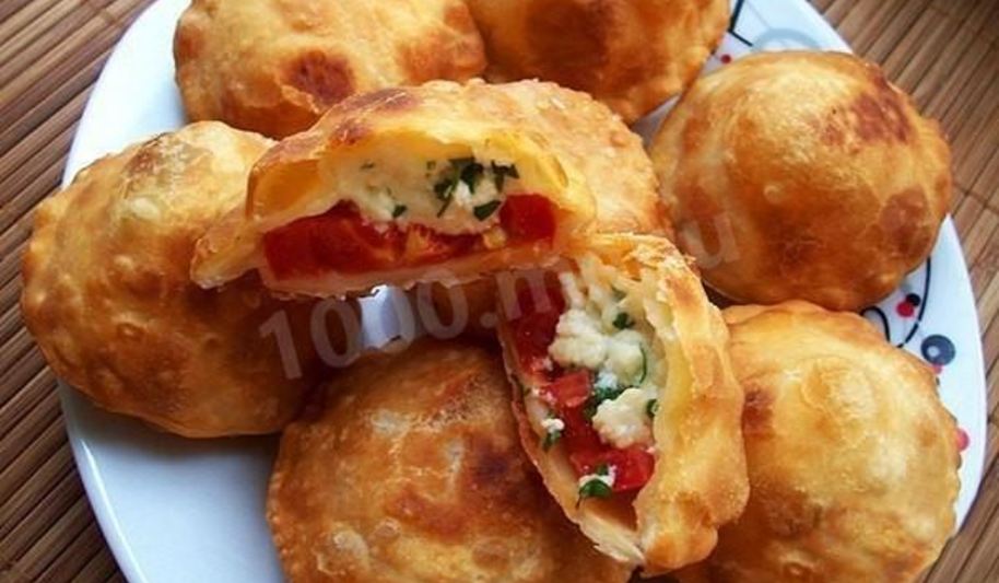 Рецепт пирожков бомбочки с брынзой