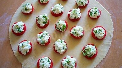 пирожки бомбочки с брынзой