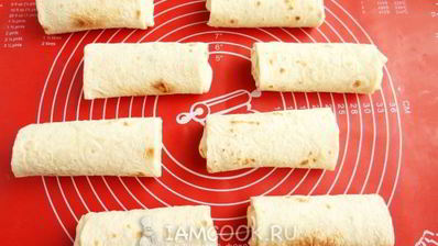 пирожки из лаваша с яйцом и луком