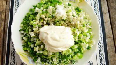 пирожки из лаваша с яйцом и луком