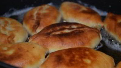 пирожки на сухих дрожжах