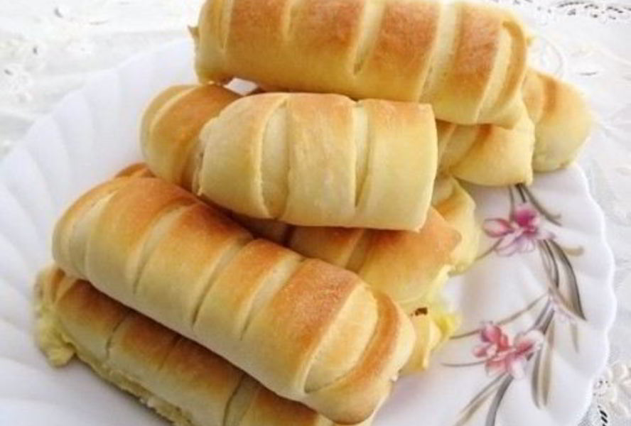 Пирожки польские с сыром плавленым