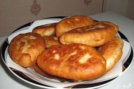Пирожки постные бездрожжевые