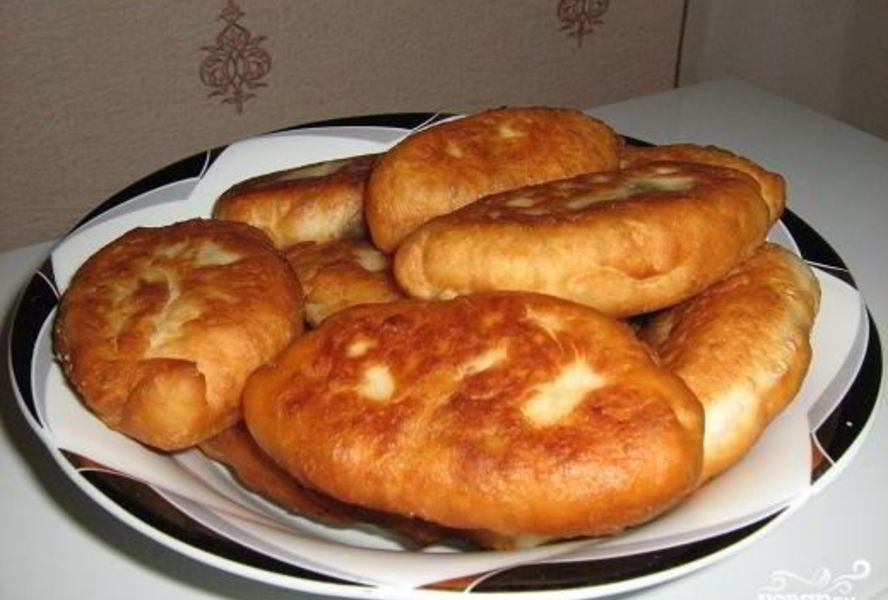Пирожки постные бездрожжевые