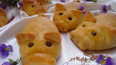 пирожки румяные хрюшки