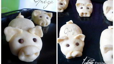 пирожки румяные хрюшки