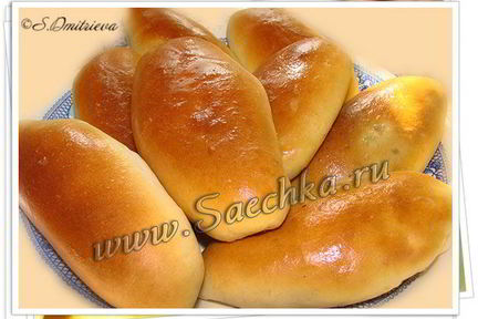 Пирожки с капустой из постного дрожжевого теста