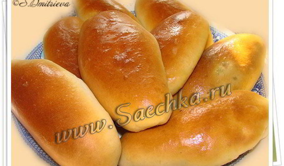 Рецепт пирожков с капустой из постного дрожжевого теста