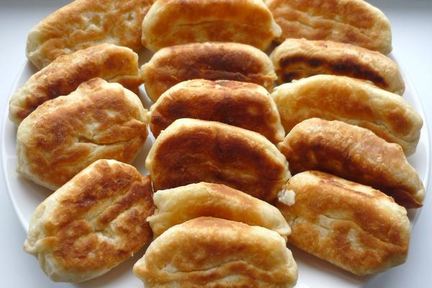 Пирожки с картошкой и творогом