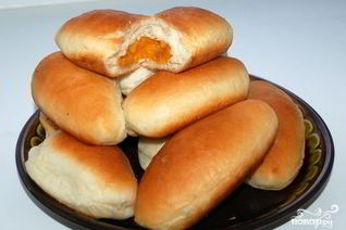 Пирожки с курагой